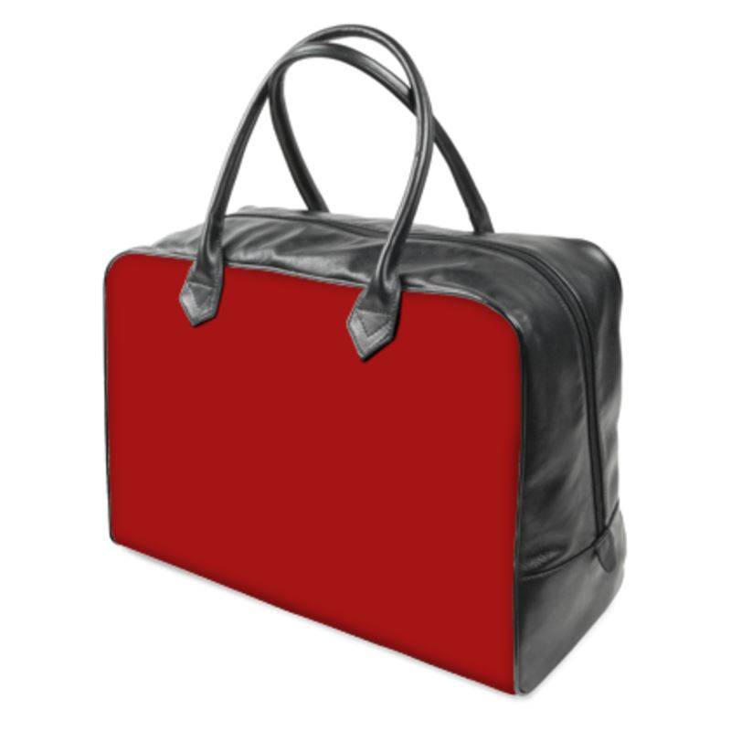 Luxury leather holdall hotsell